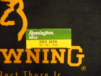 Remington PSP 243 win 80 grs