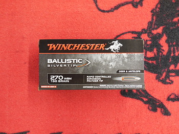 Winchester Ballistic Silvertip 270 WSM 130 grs