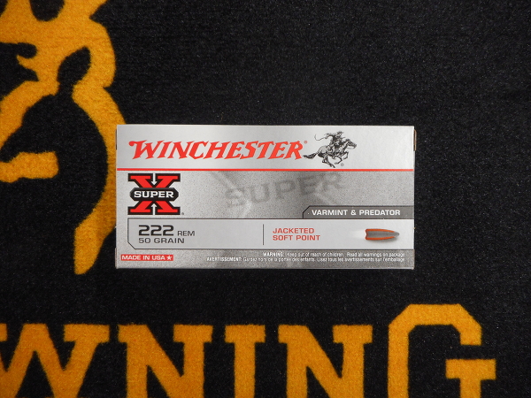 Winchester Power Point 222 rem 50 gr