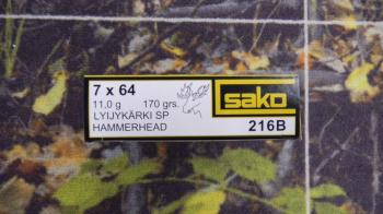 Sako Hammerhead SP 7x64 170 grains