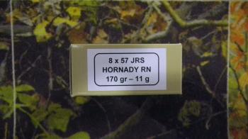 Sologne Hornady RN 8x57 JRS 170 grains