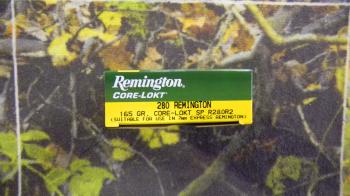 Remington Core-Lokt SP 280 rem 165 grains