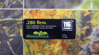Brenneke TIG 280 rem 177 grains