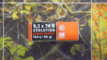 RWS Evo 9,3x74R 291 grains