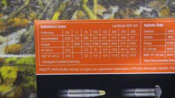 RWS Evo 9,3x74R 291 grains