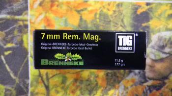 Brenneke TIG 7mm rem mag 177 grains
