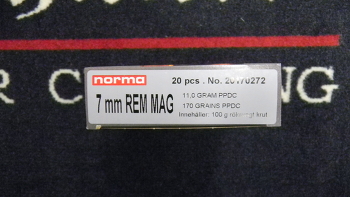 Norma Pointe Platique 7mm rem mag 170 grains