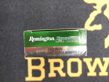 Remington Hypersonic 243 win 100 grs