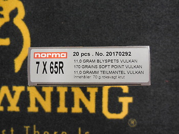 Norma Vulkan 7x65 R 170 grs