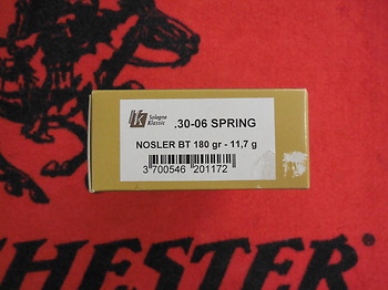 Sologne Nosler BT 30-06 180 grs