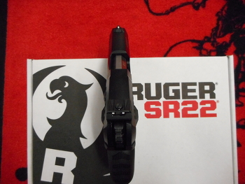 Ruger SR22 PBT fileté 22lr