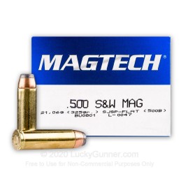 Magtech 500 S/W mag 325 grs...
