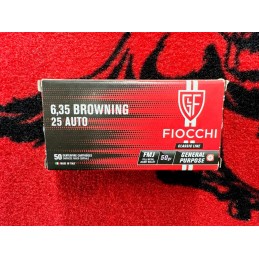 Fiocchi 6,35 browning FMJ...