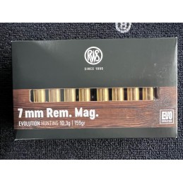 RWS EVO 7mm rem mag 159 grains