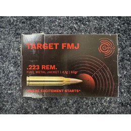 Geco Target FMJ 223 rem 63...