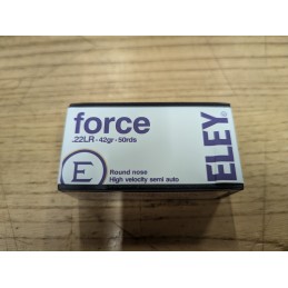 Eley Force 22LR 42GRS X500