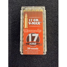 Hornady V-Max 17 HMR 17g (x50)